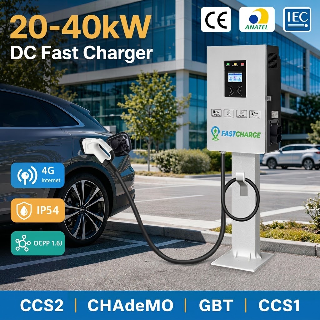 FastCharger DC Wallbox Installed